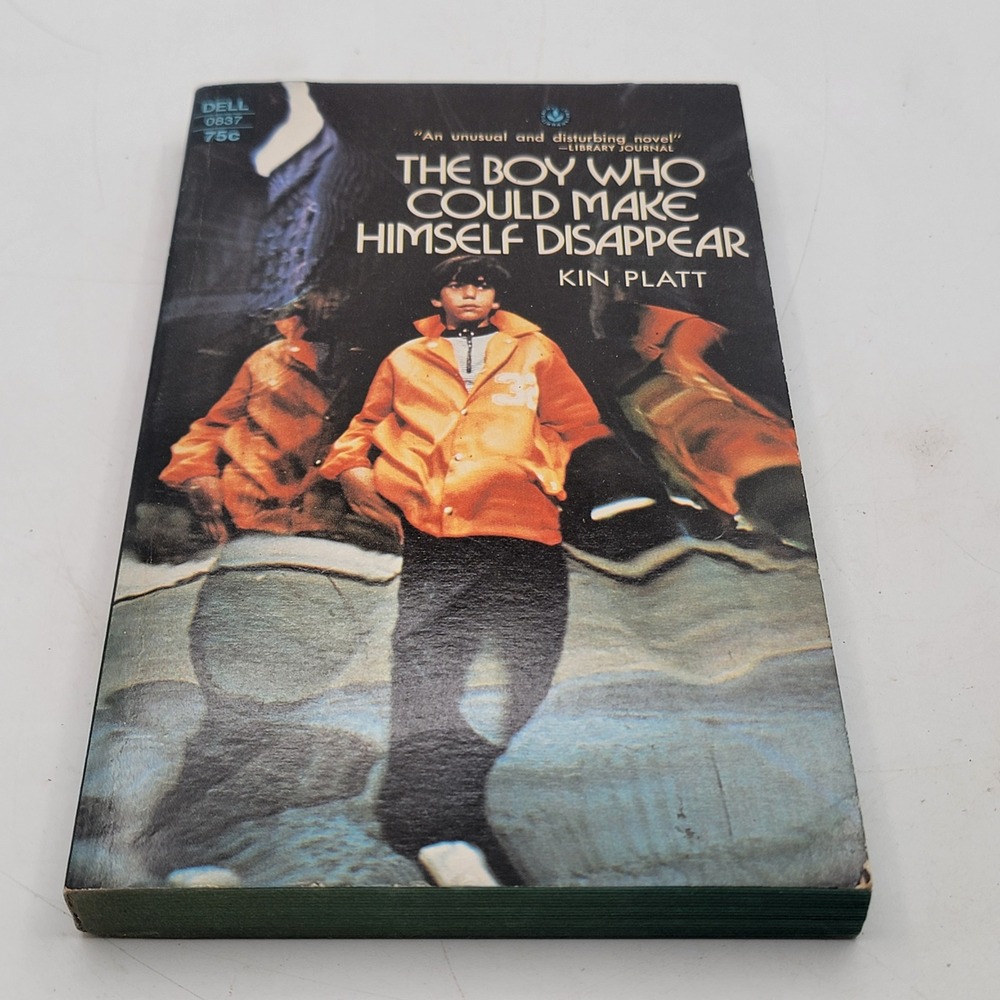 Kin Platt The Boy Who Could Make Himself Disappear Paperback 1st Printing Good